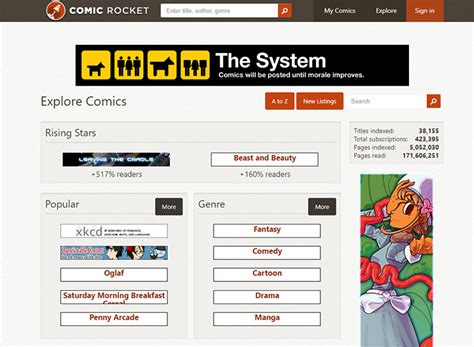 Webcomic Sites: A List To Help You Find Cool New Comics